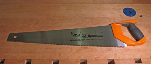 Pony hand saw