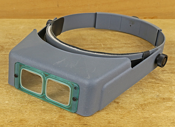 GENUINE OPTIVISORS - Optivisor #7, Magnification 2 3/4 X at 6