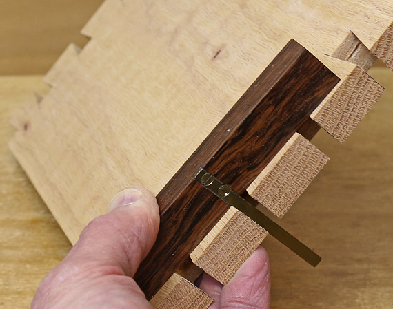square to check dovetails