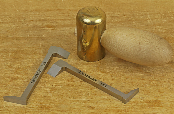drawer lock chisels and Glen-Drake mallet