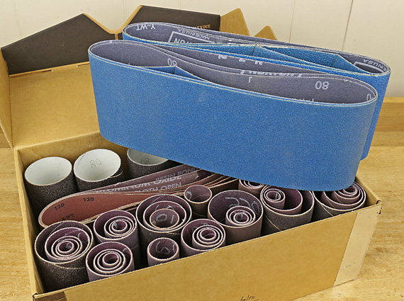 sanding belts and sleeves