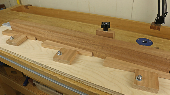 mortise jig wedge clamps