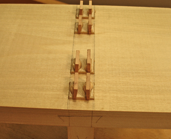 wedged mortise and tenon