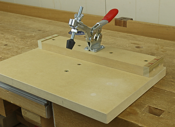 tenon shoulder trimming jig