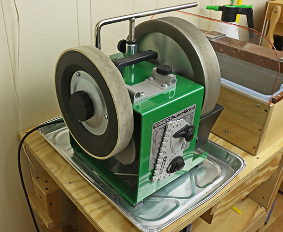 Tormek with felt wheel