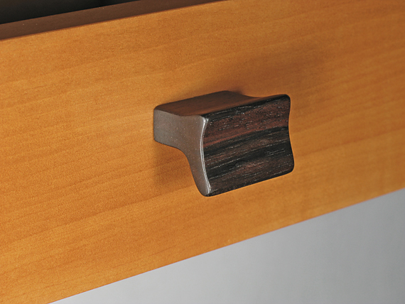 wooden drawer handle