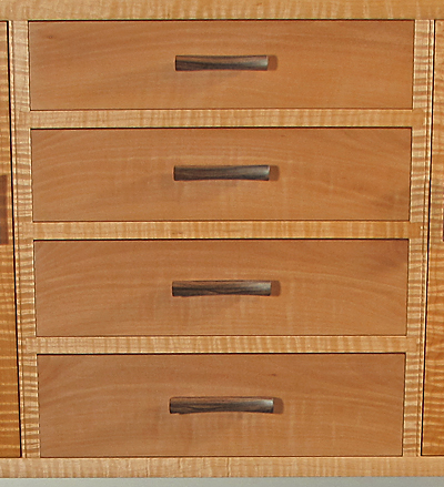 graduated drawer handles