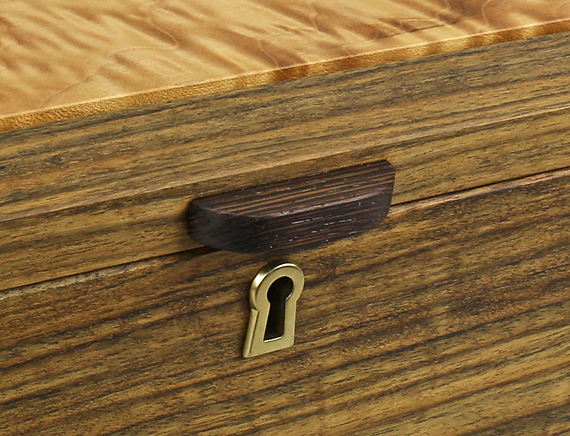 wooden box handle