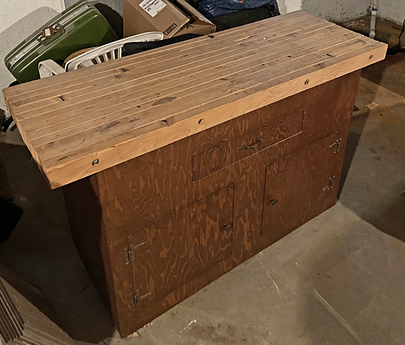 old workbench
