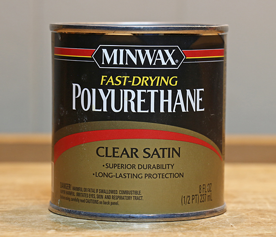 Minwax Poly satin