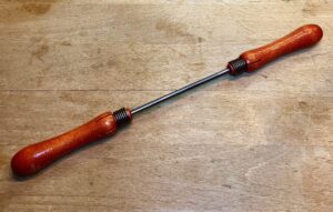 Burnisher for scraper sharpening