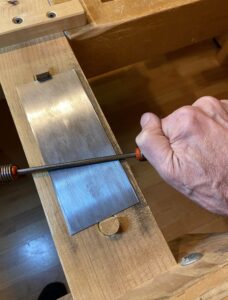 Now let’s prepare a hand scraper, Part 2
